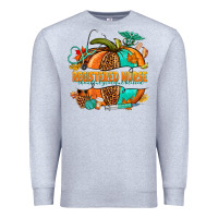Heather Grey registered nurse pumpkin Premium Sweatshirt - NancyCooperArtShop
