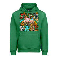 Emerald western farm babe Urban Hoodie - OliviaCreatesArt