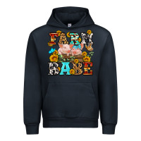 Navy western farm babe Urban Hoodie - OliviaCreatesArt