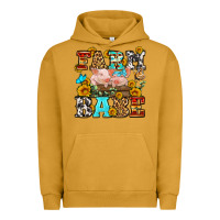 Pigment Peanut Butter western farm babe Urban Hoodie - OliviaCreatesArt