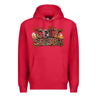 Cardinal Cozy season Fall Premium Hoodie - NancyCooperArtShop