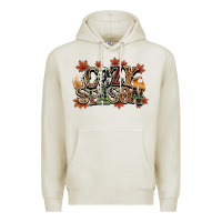 Oatmeal Heather Cozy season Fall Premium Hoodie - NancyCooperArtShop