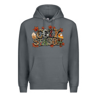Rock Cozy season Fall Premium Hoodie - NancyCooperArtShop