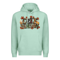 Seafoam Cozy season Fall Premium Hoodie - NancyCooperArtShop