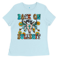 Baby Blue back on my bullshit Ladies Tee - Zillion Design Studio