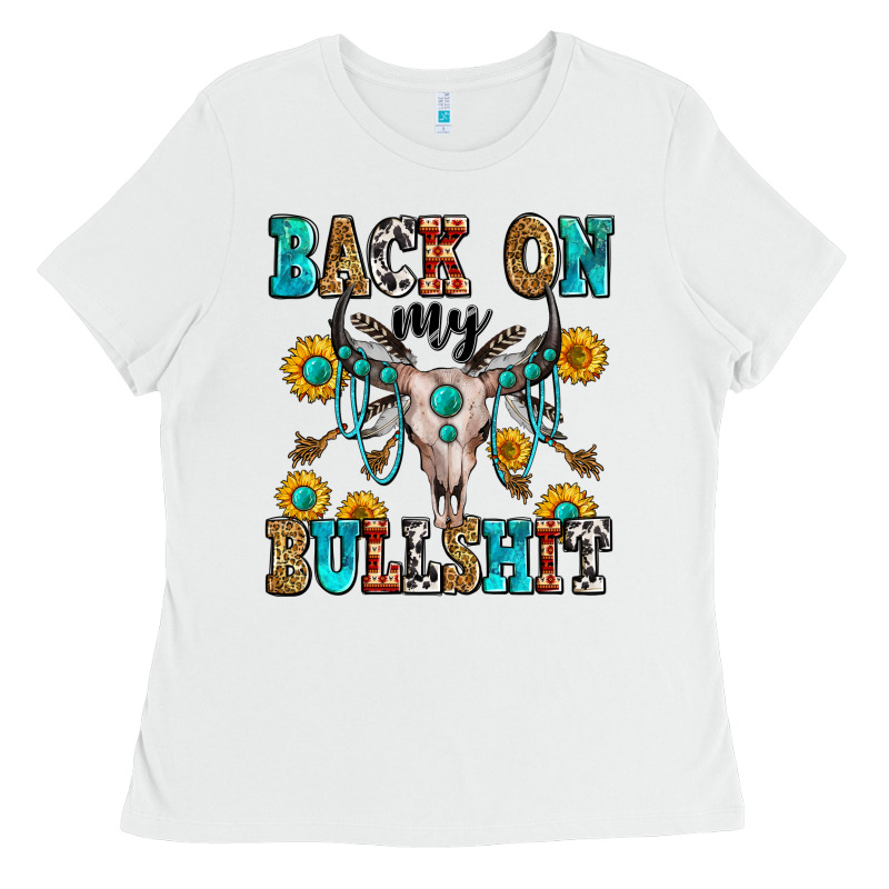 Back On My Bullshit Ladies Tee by Zillion Design Studio | Teevron