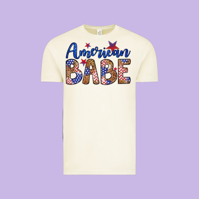 American Babe Vintage Tee Designed By Lillyallendesigns