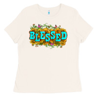 Bone western blessed Ladies Tee - Zillion Design Studio
