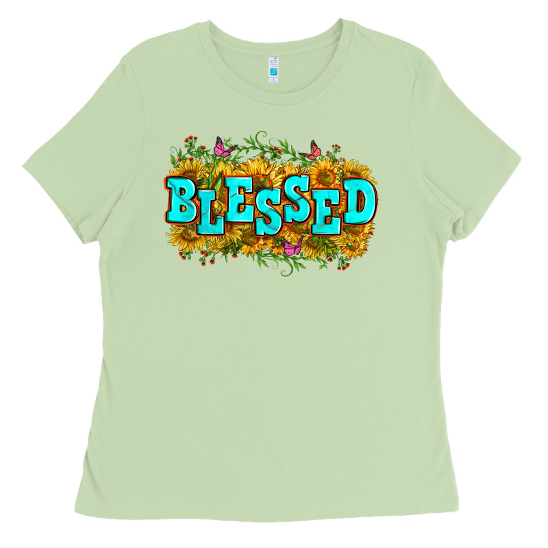 Western Blessed Ladies Tee by Zillion Design Studio | Teevron