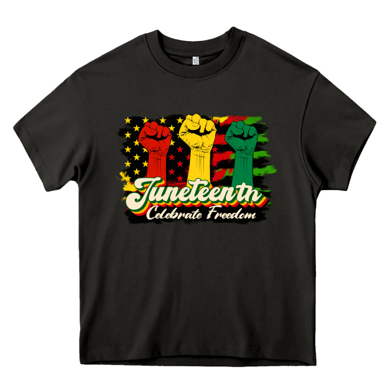 Juneteenth Celebrate Freedom Heavy Core Tee by HRA Design Shop | Teevron