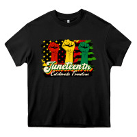 Black juneteenth celebrate freedom Heavy Core Tee - HRA Design Shop