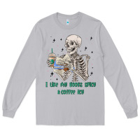 Moon Dust i like my books spicy and coffee icy Long Sleeve Tee - MaliasSmallBusiness