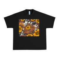 Black sunflowers cowhide leopard mousepad Urban Heavy Tee - Jasminsmagicworld