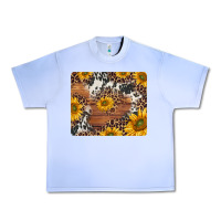 Grape Ice sunflowers cowhide leopard mousepad Urban Heavy Tee - Jasminsmagicworld