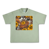 Oil Green sunflowers cowhide leopard mousepad Urban Heavy Tee - Jasminsmagicworld