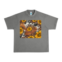 Tornado sunflowers cowhide leopard mousepad Urban Heavy Tee - Jasminsmagicworld