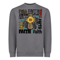 Storm faith cross Heavyweight Sweatshirt - MaliasSmallBusiness