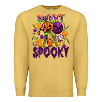 Antique Gold Sweet and Spooky Premium Sweatshirt - texasbilliewilder