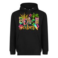 Black Beach vibes Heavyweight Hoodie - NancyCooperArtShop