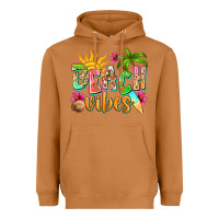 Meerkat Beach vibes Heavyweight Hoodie - NancyCooperArtShop
