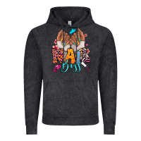 Vintage Black Afro woman nail boss Vintage Hoodie - RanaPortraitStore