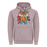 Vintage Zinc Afro woman nail boss Vintage Hoodie - RanaPortraitStore