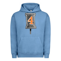Pigment Pebble Blue marker 4 chain fa element Urban Hoodie - FaDigitalArtStudio