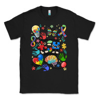 Black somebody's loud & proud autism mama Classic Tee - MaliasSmallBusiness