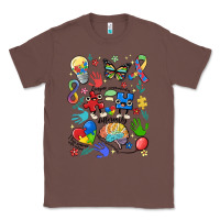 Chestnut somebody's loud & proud autism mama Classic Tee - MaliasSmallBusiness