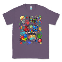 Lavender somebody's loud & proud autism mama Classic Tee - MaliasSmallBusiness