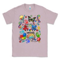 Lilac somebody's loud & proud autism mama Classic Tee - MaliasSmallBusiness