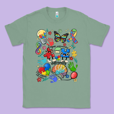 Somebody's Loud & Proud Autism Mama Classic Tee Designed By Maliassmallbusiness