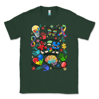 Sports Green somebody's loud & proud autism mama Classic Tee - MaliasSmallBusiness