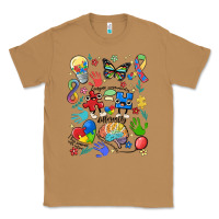 Toasted Coconut somebody's loud & proud autism mama Classic Tee - MaliasSmallBusiness