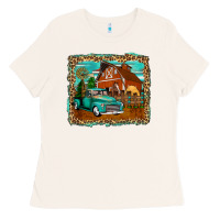 Bone rustic country barn Ladies Tee - Zillion Design Studio