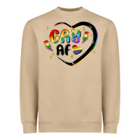 Gay Af Heavyweight Sweatshirt | Teevron