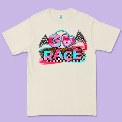 Go Race Premium Tee Designed By Adodesignshop