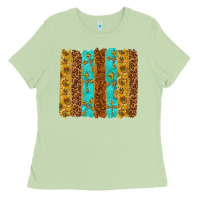 Matcha Western Brushstrokes Ladies Tee - texasbilliewilder