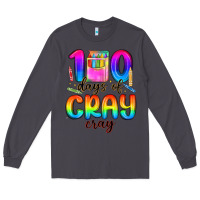 Smoke 100 days of cray cray Long Sleeve Tee - MaliasSmallBusiness