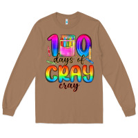 Toasted Coconut 100 days of cray cray Long Sleeve Tee - MaliasSmallBusiness