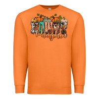 Carrot western howdy pumpkin Premium Sweatshirt - NancyCooperArtShop