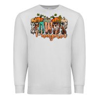 Western Howdy Pumpkin Premium Sweatshirt | Teevron
