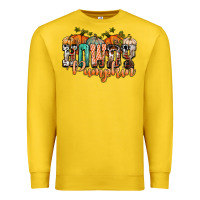Lemon western howdy pumpkin Premium Sweatshirt - NancyCooperArtShop