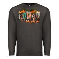 Smoke western howdy pumpkin Premium Sweatshirt - NancyCooperArtShop