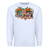 White western howdy pumpkin Premium Sweatshirt - NancyCooperArtShop
