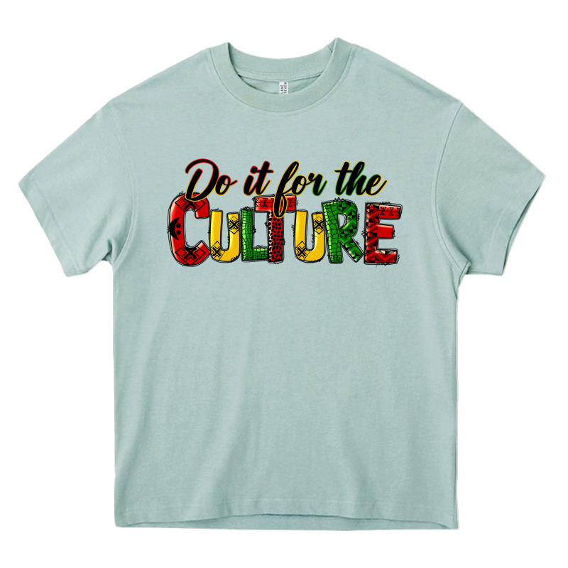 Do It For The Culture Juneteenth Heavy Core Tee by HRA Design Shop | Teevron