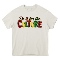 Cream do it for the culture juneteenth Heavy Core Tee - HRA Design Shop