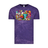Cloud Purple p.e. teacher coffee cups Vintage Tee - NancyCooperArtShop
