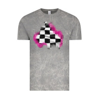 Cloud Rock race flag glitter patch Vintage Tee - AdoDesignShop