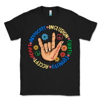 Black advocate inclusion equity equality accept adapt Classic Tee - MaliasSmallBusiness